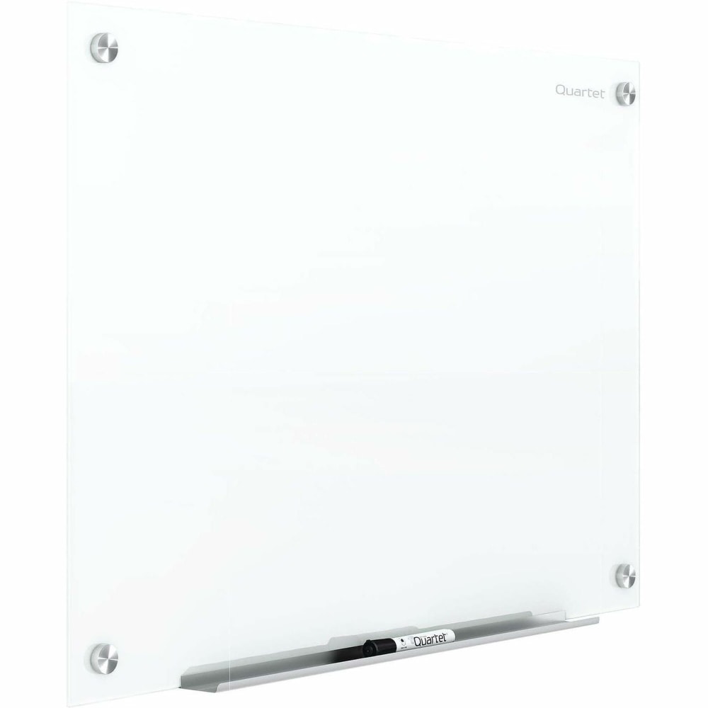 Quartet Magnetic Unframed Dry-Erase Whiteboard, 48in x 36in, Brilliance White