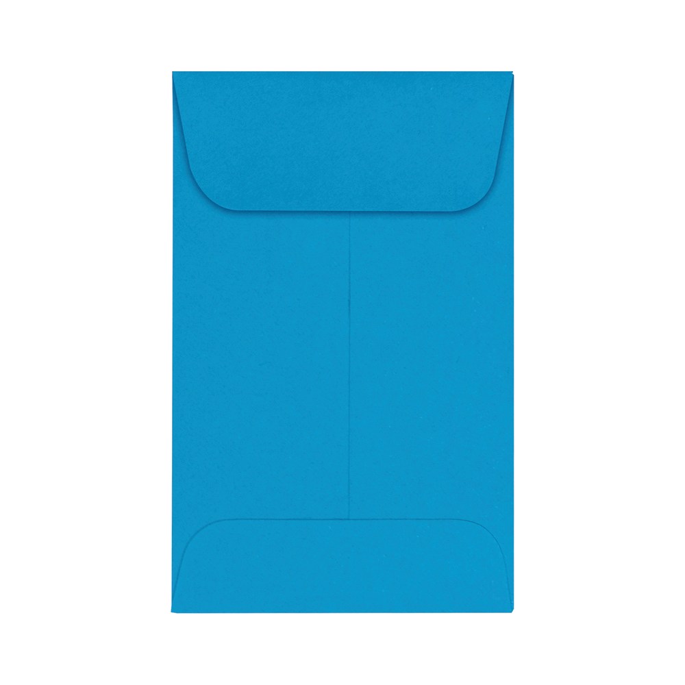 LUX Coin Envelopes, #1, Gummed Seal, Pool, Pack Of 50