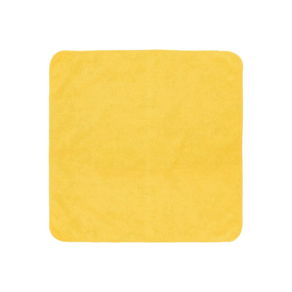 Rubbermaid Commercial Products HYGEN r-40 Recycled Microfiber Cloth, 12in X 12in, Yellow, 24-Pack