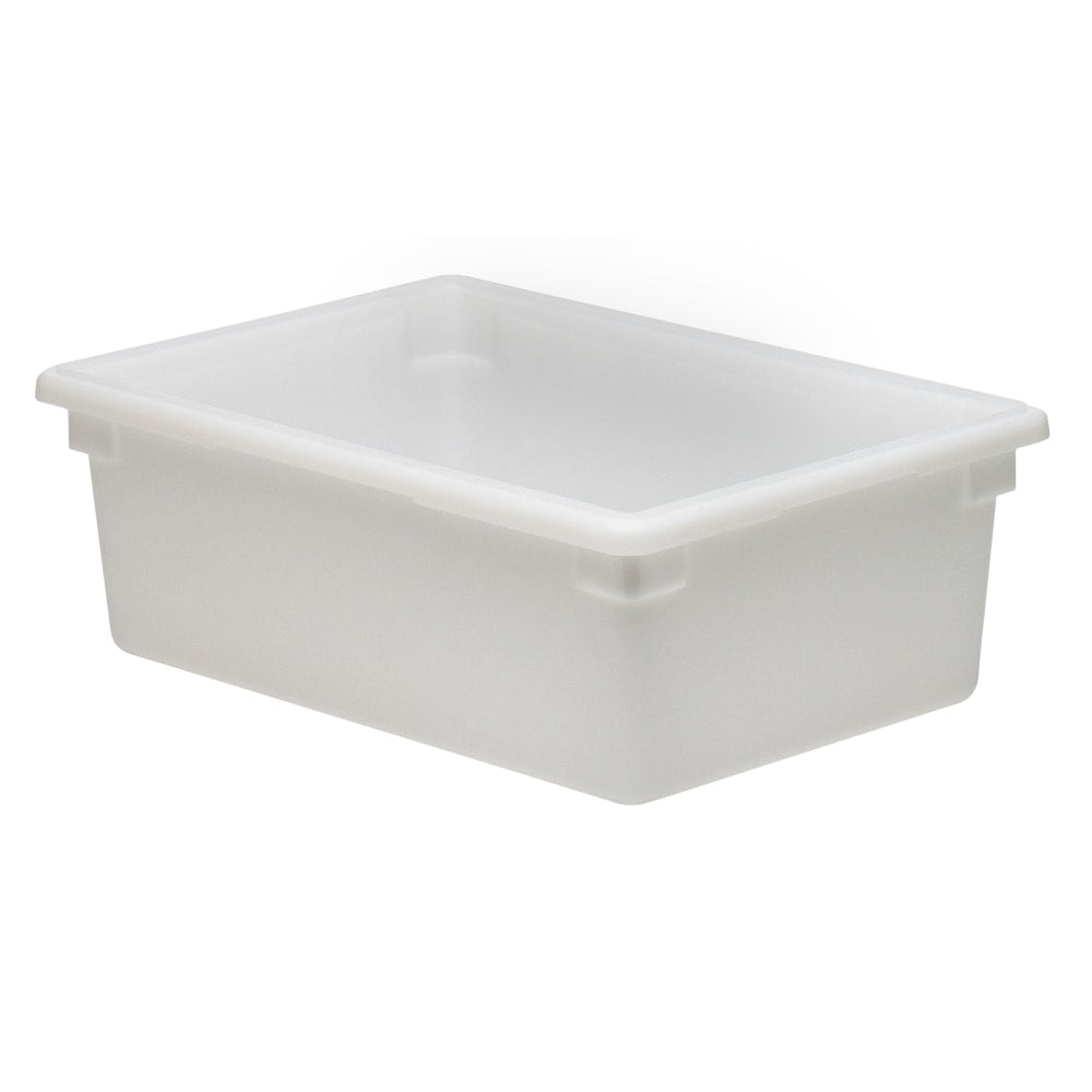 Cambro Poly Food Boxes, 9inH x 18inW x 26inD, White, Pack Of 6 Boxes
