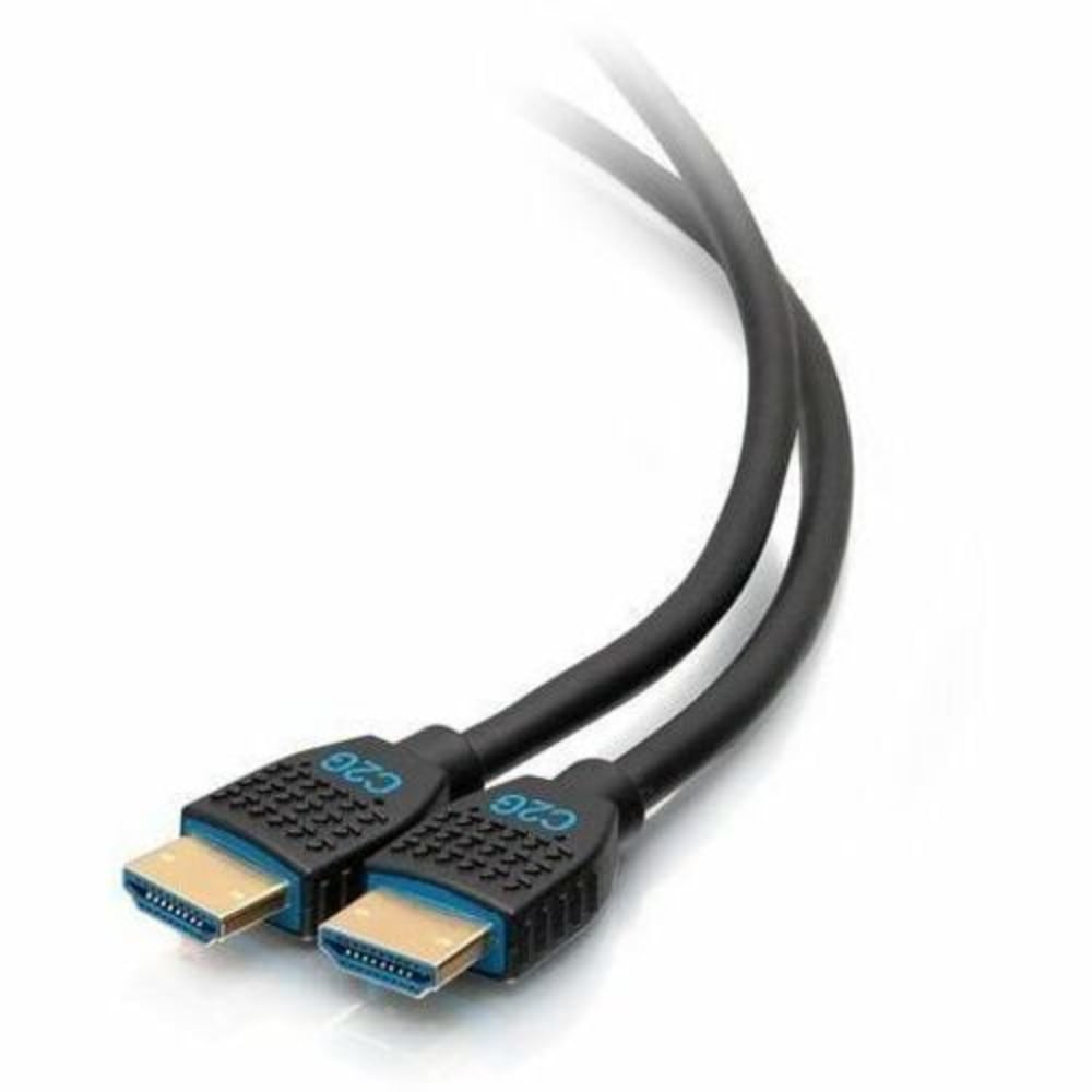 C2G Performance Series 6ft 4K HDMI Cable - High Speed HDMI - In-Wall CMG Rated - 4K 60Hz - HDMI cable with Ethernet - 50182