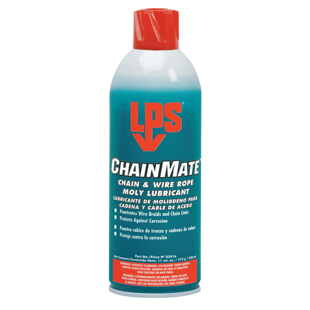 LPS ChainMate Chain & Wire Rope Lubricants, 16 oz Aerosol Can