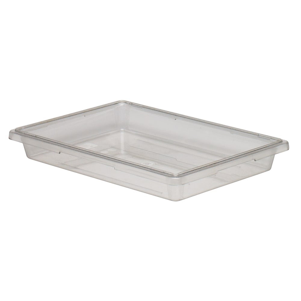 Cambro Camwear 3inD Food Storage Boxes, 18in x 26in, Clear, Set Of 6 Boxes