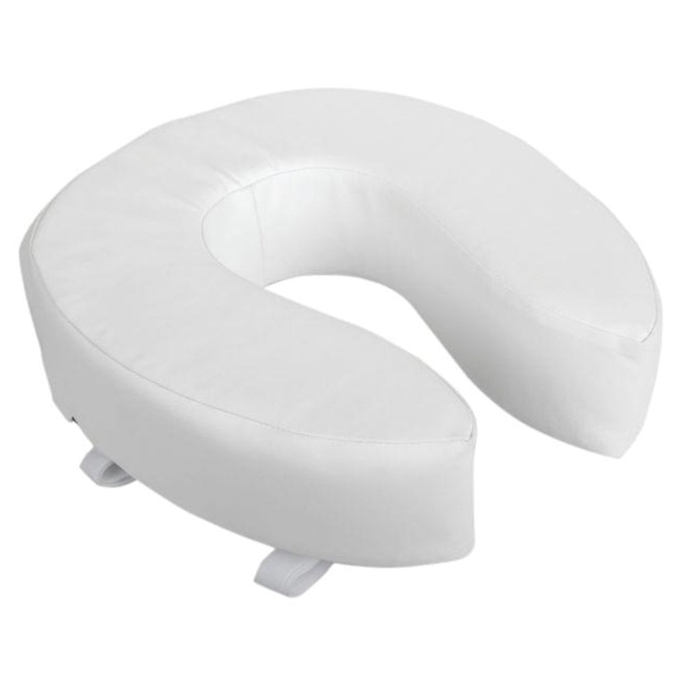 Medline Toilet Seat Cushions, White, Pack Of 3