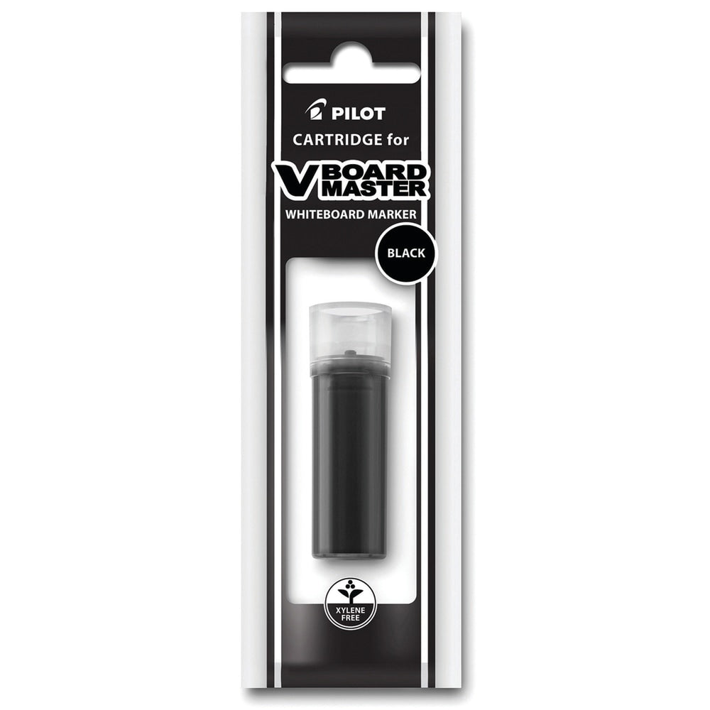 Pilot V-Board Master BeGreen Dry-Erase Marker Refills, Black, Pack Of 12