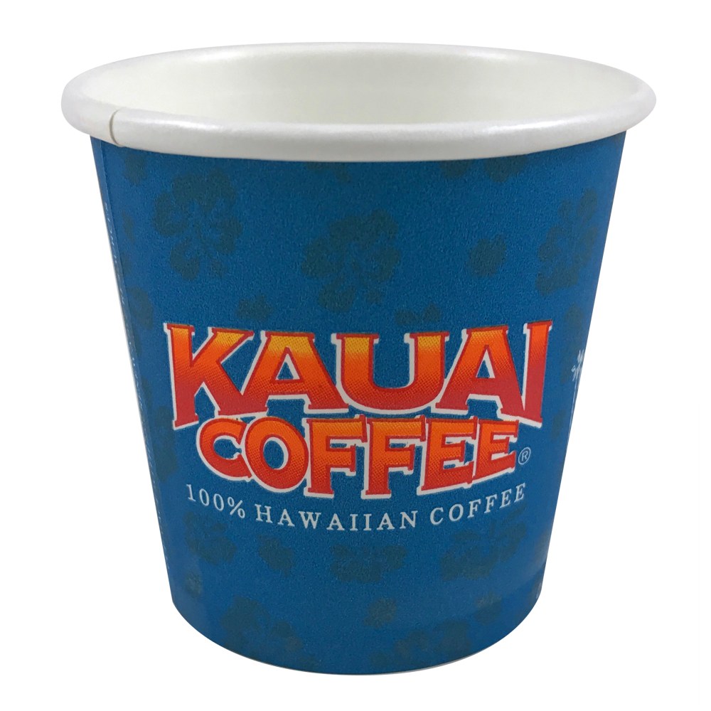 Kauai Coffee Cups, 12 Oz, Blue, Pack Of 500