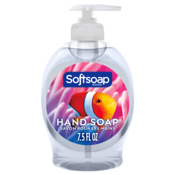 SoftsoapLiquid Hand Soap, Aquarium Fresh Scent, 7.5 Oz Pump Bottle
