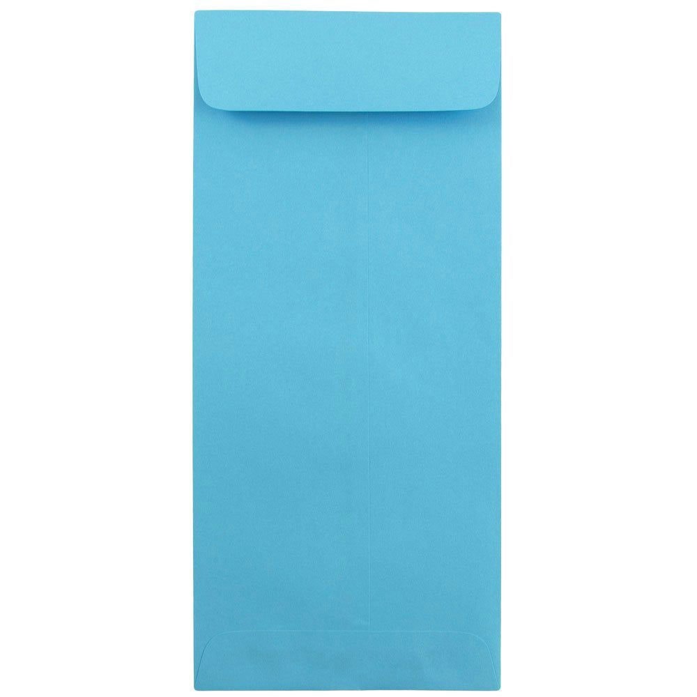 JAM PAPER #12 Policy Business Colored Envelopes, 4 3/4 x 11, Blue, Pack Of 25