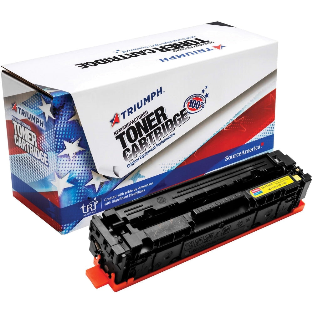 SKILCRAFT Yellow Toner Cartridge Replacement For HP 201A, CF402A, TAA Compliant