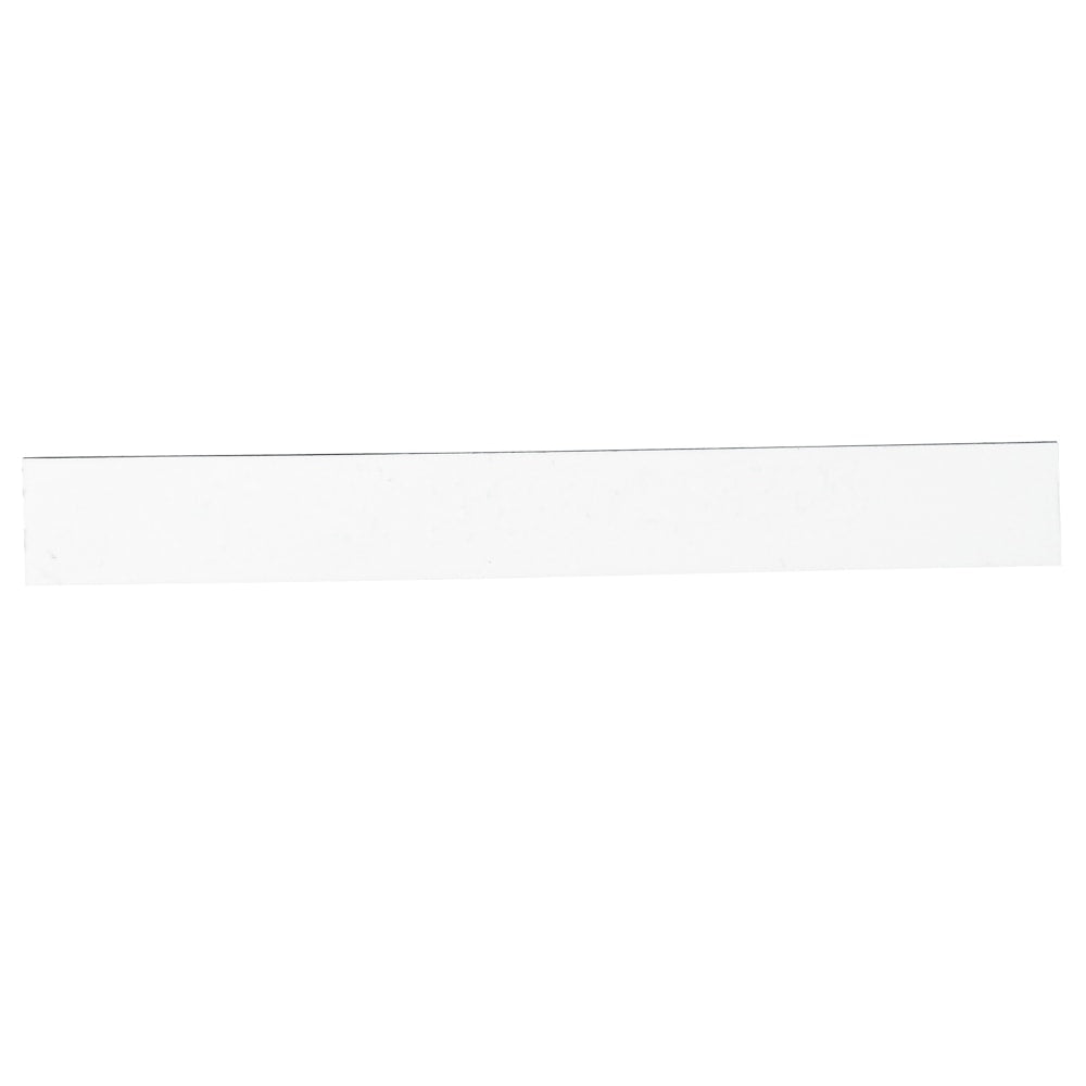 Partners Brand White Warehouse Labels, LH174, Magnetic Strips 1in x 8in, Case of 25