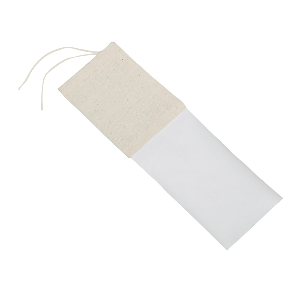 SKILCRAFT Cotton Mailing Bag, 4in x 3in, Natural (AbilityOne 8105-00-183-6981)