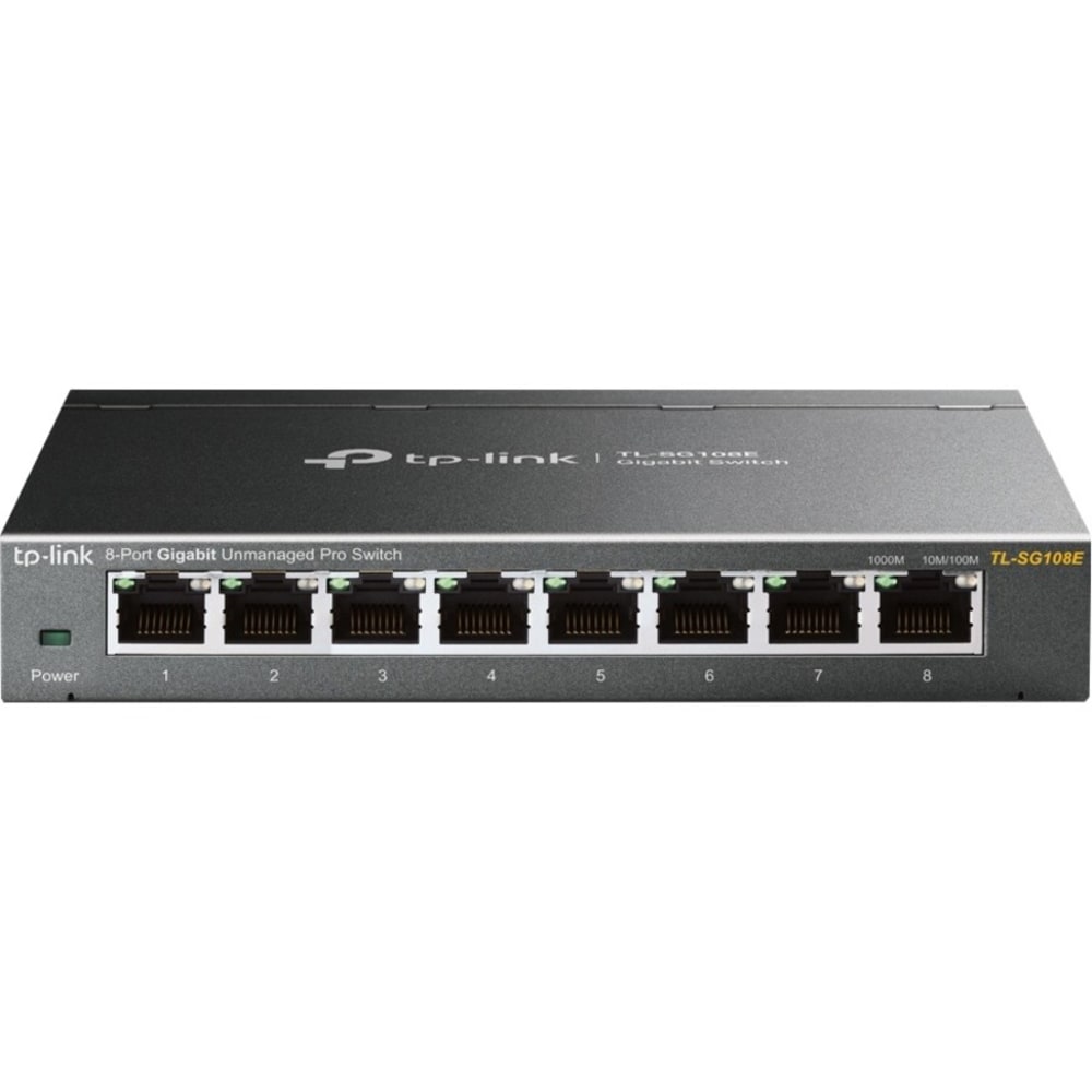TP-Link 8-Port Gigabit Ethernet Easy Smart Switch, TL-SG108E