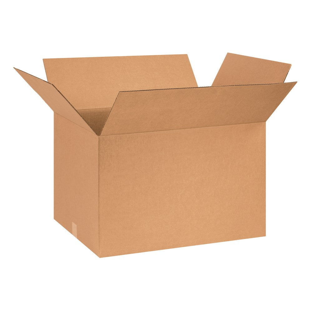 Partners Brand Corrugated Boxes, 26in x 18in x 16in, Kraft, Pack Of 10