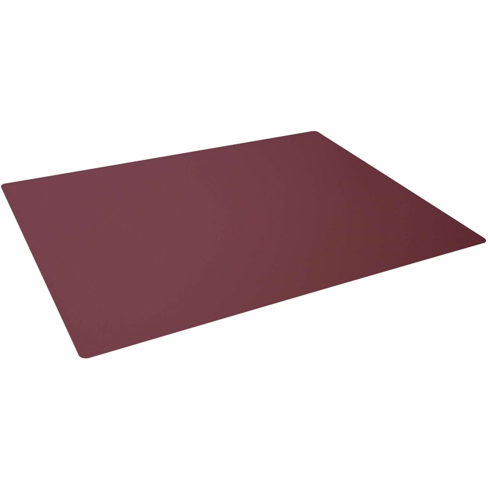 Durable Desk Mat, 26in x 20in, Burgundy