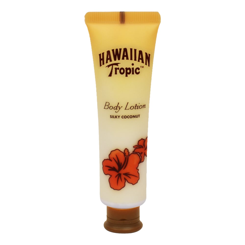 Hawaiian Tropic Silky Coconut Body Lotion, 1.35 Oz, Pack Of 144 Tubes