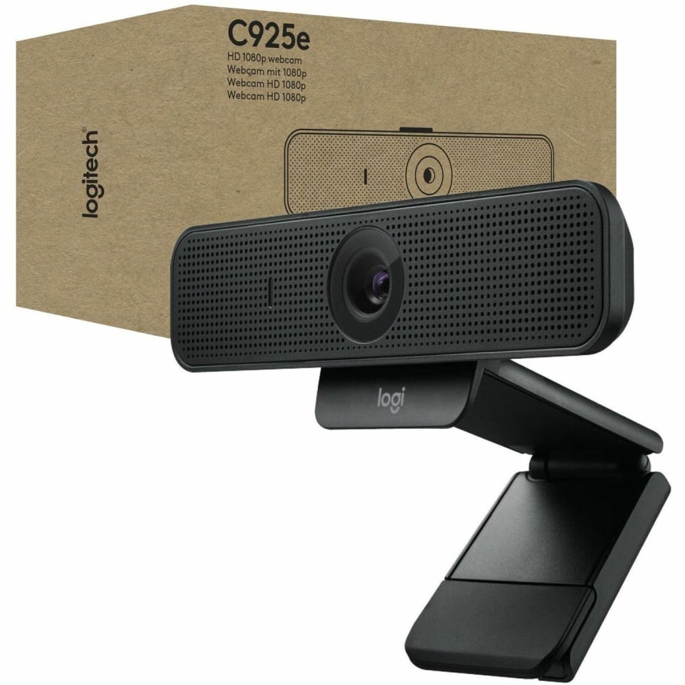Logitech Webcam, Black, C925e