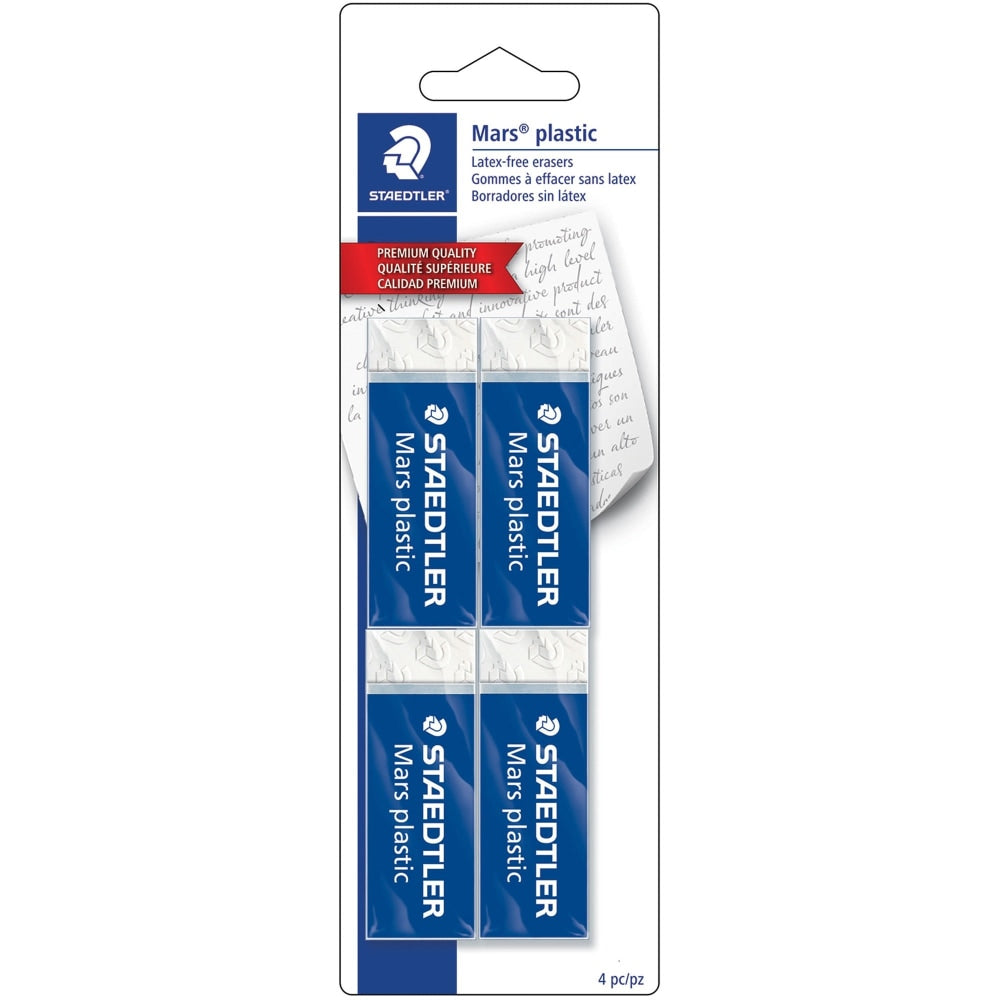 Staedtler Mars Plastic Erasers, Pack Of 4
