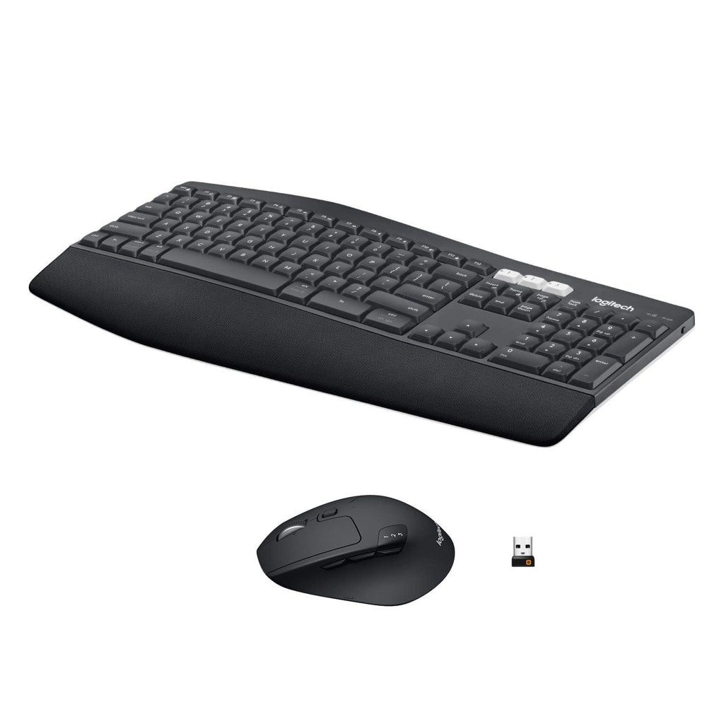 Logitech MK850 Wireless Keyboard & Mouse, Black