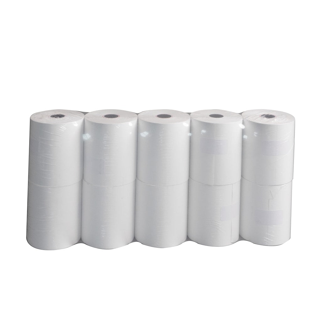 Thermal Receipt Paper Rolls, 3-1/8inx230ft, Phenol-Free, White, 10 Rolls