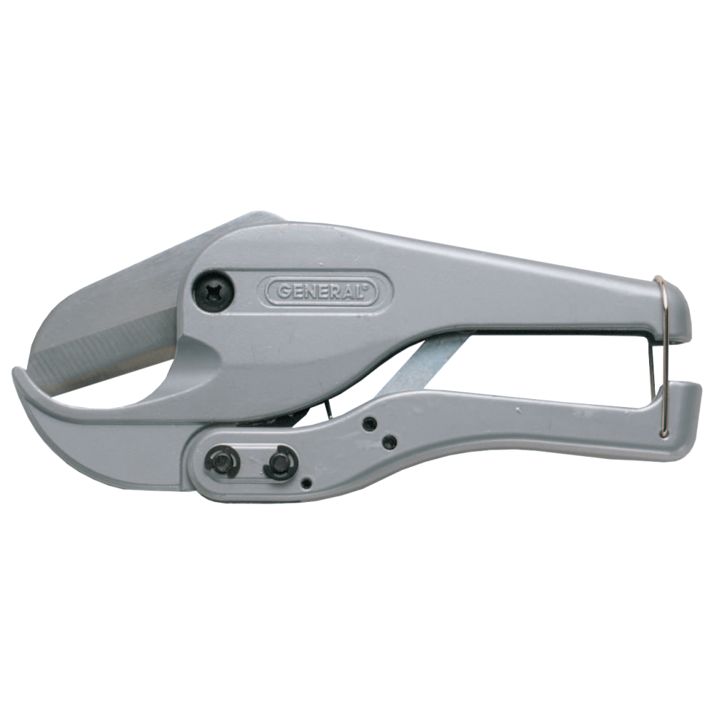 General Tools Pipe Cutters, 1/8 in 1 5/8 in Cap., For PVC/PE/ABS