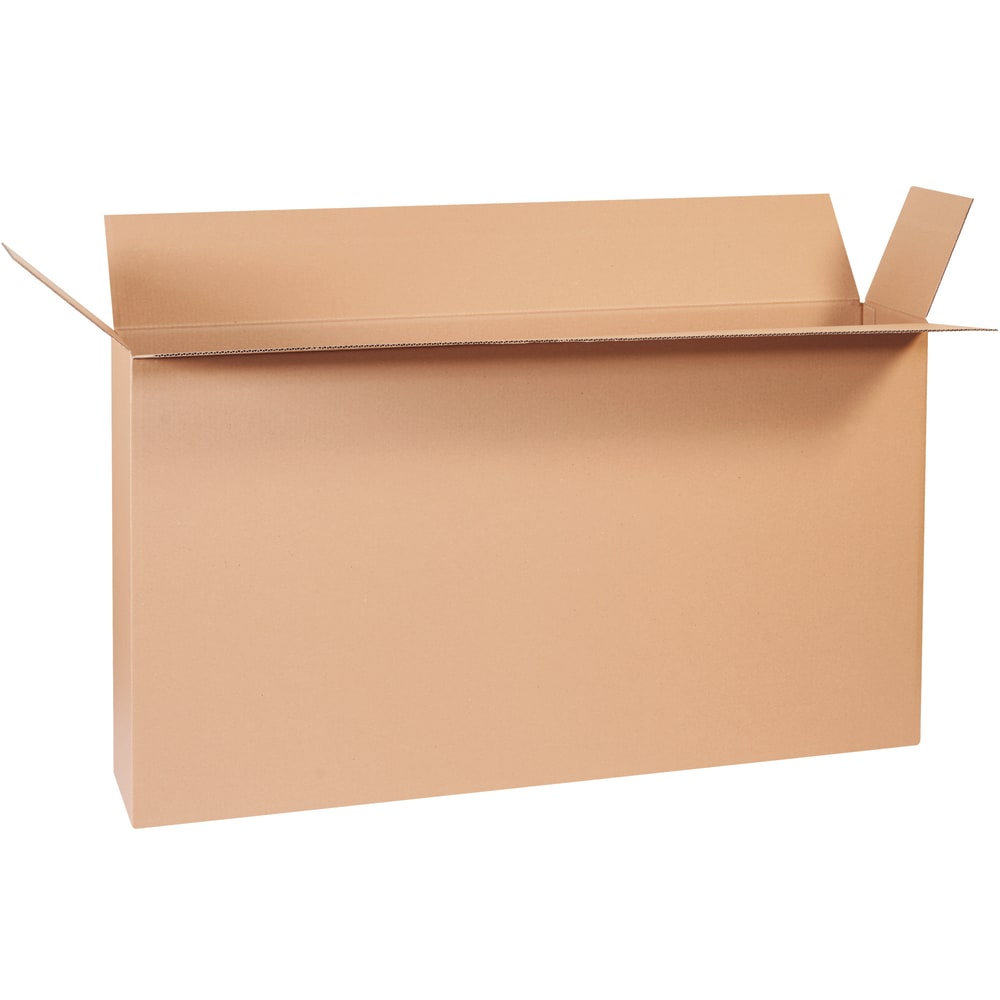 Partners Brand Side-Loading Boxes, 24inH x 8inW x 48inD, Kraft, Bundle Of 10