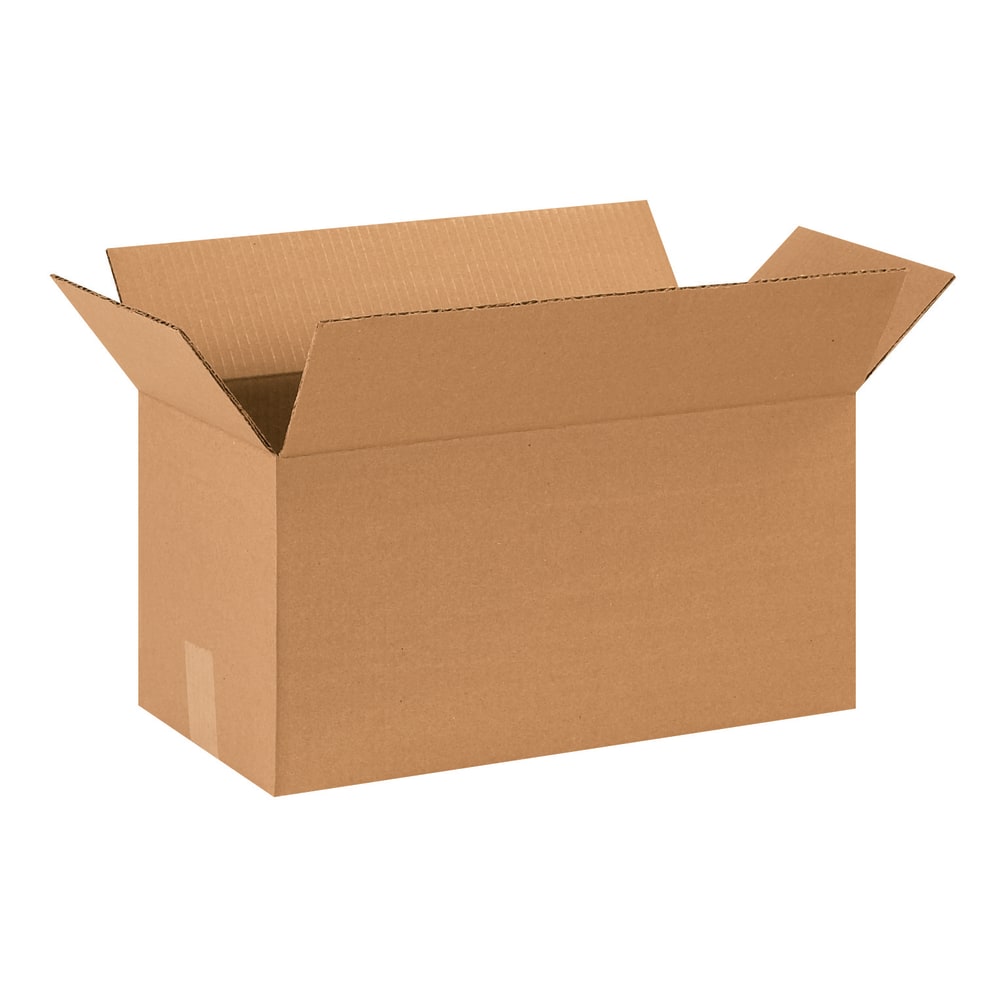 Partners Brand Long Corrugated Boxes, 18in x 9in x 9in, Kraft, Pack Of 25