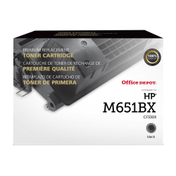 Office Depot Remanufactured Black High Yield Toner Cartridge Replacement For HP 654X, CF330X, OD654XM