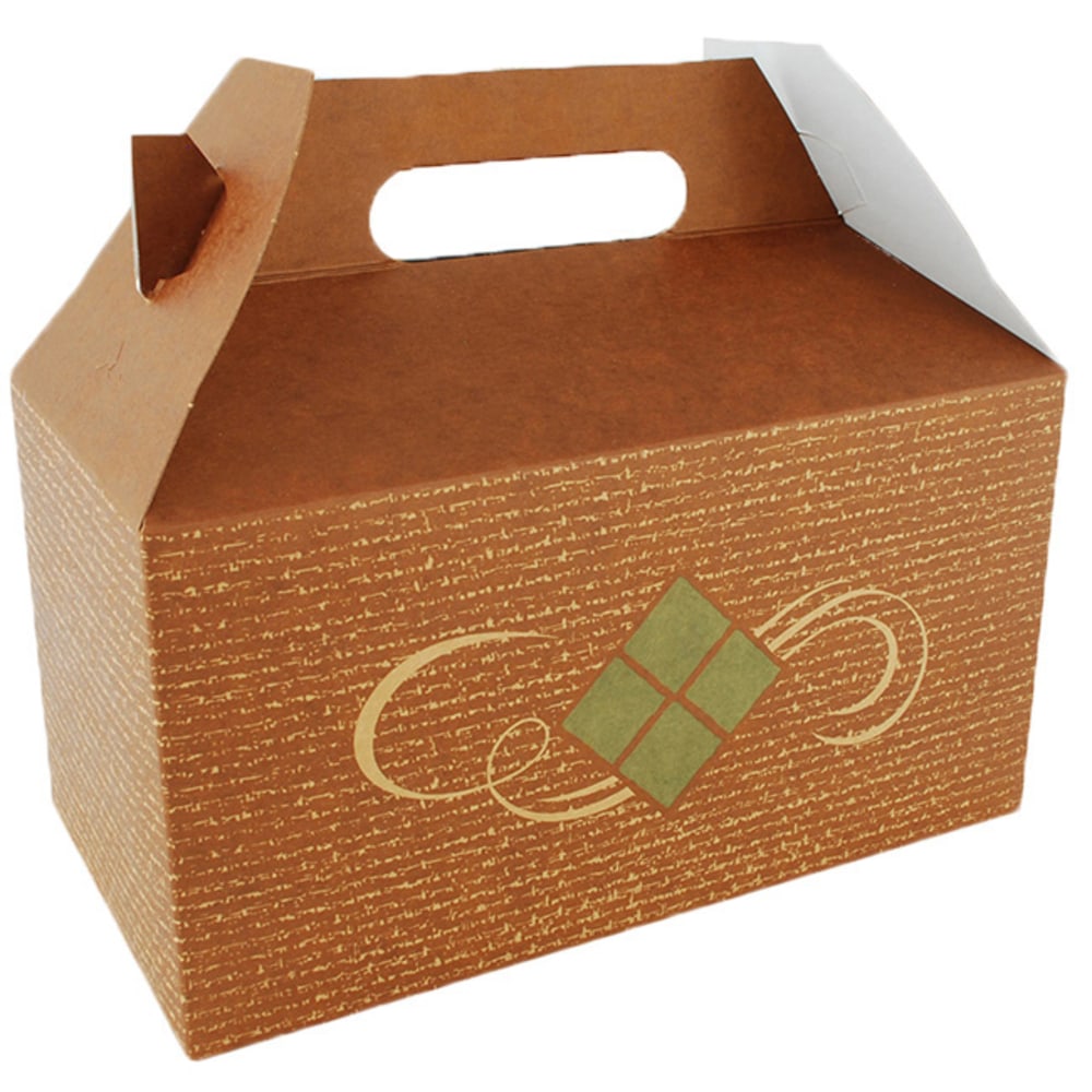 Southern Champion Tray Hearthstone Carry-Out Barn Boxes, 9-1/2inH x 5inW x 5inD, Brown, Pack Of 125 Boxes