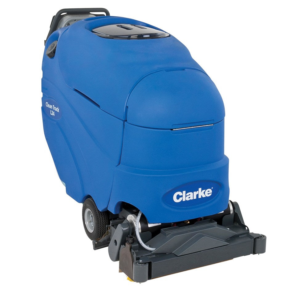 Clarke Clean Track Walk Behind Carpet Extractor, L24, 44inH x 27inW x 56inD