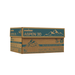 Boise ASPEN 30 Multi-Use Printer & Copy Paper, 1 Ream, White, Ledger (11in x 17in), 500 Sheets Per Ream- 054907-NEA