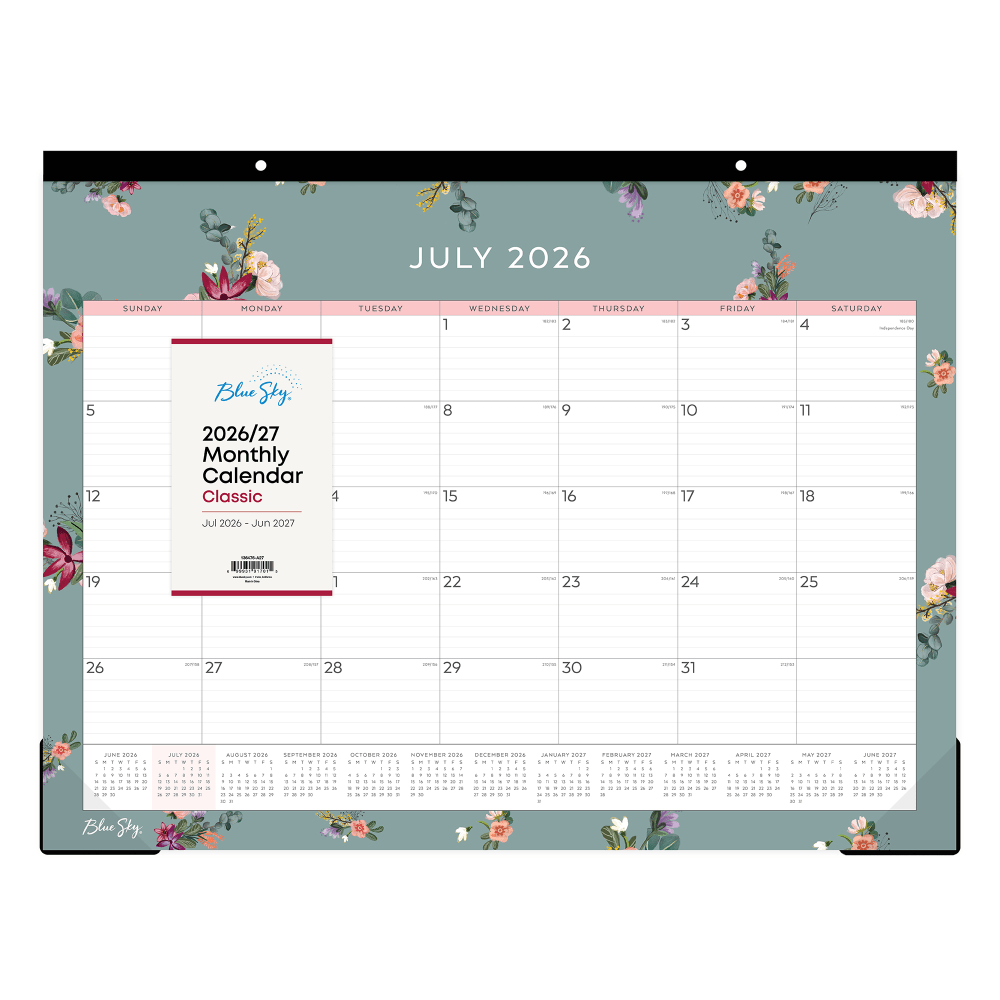 Desk Pad Planning Calendar BS Greta - 22x17 AY26-27 Monthly