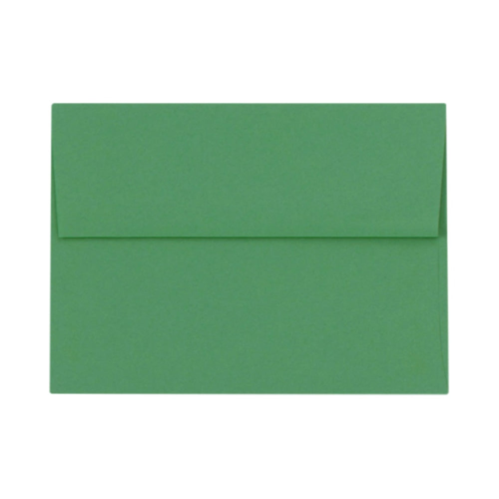 LUX Invitation Envelopes, A6, Peel & Press Closure, Holiday Green, Pack Of 50