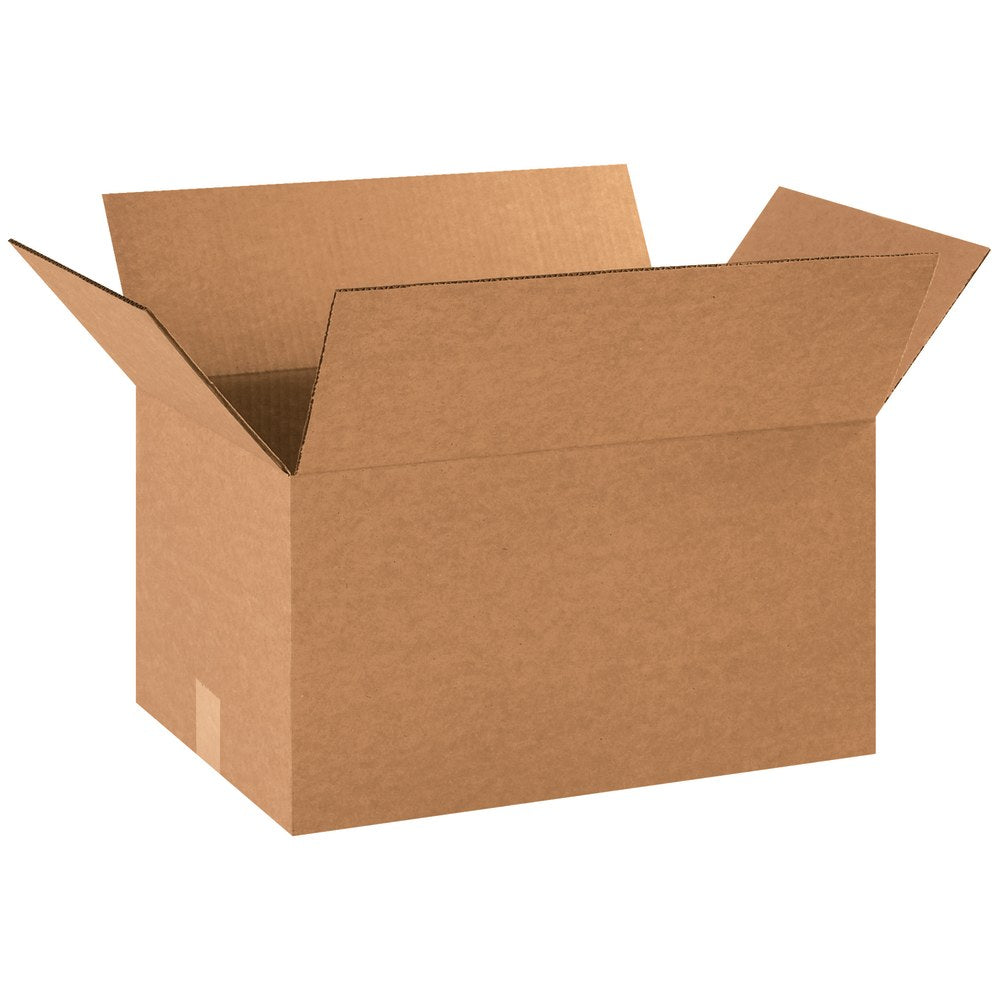 Partners Brand Corrugated Printers Boxes, 18in x 12in x 10in, Kraft, Pack Of 25