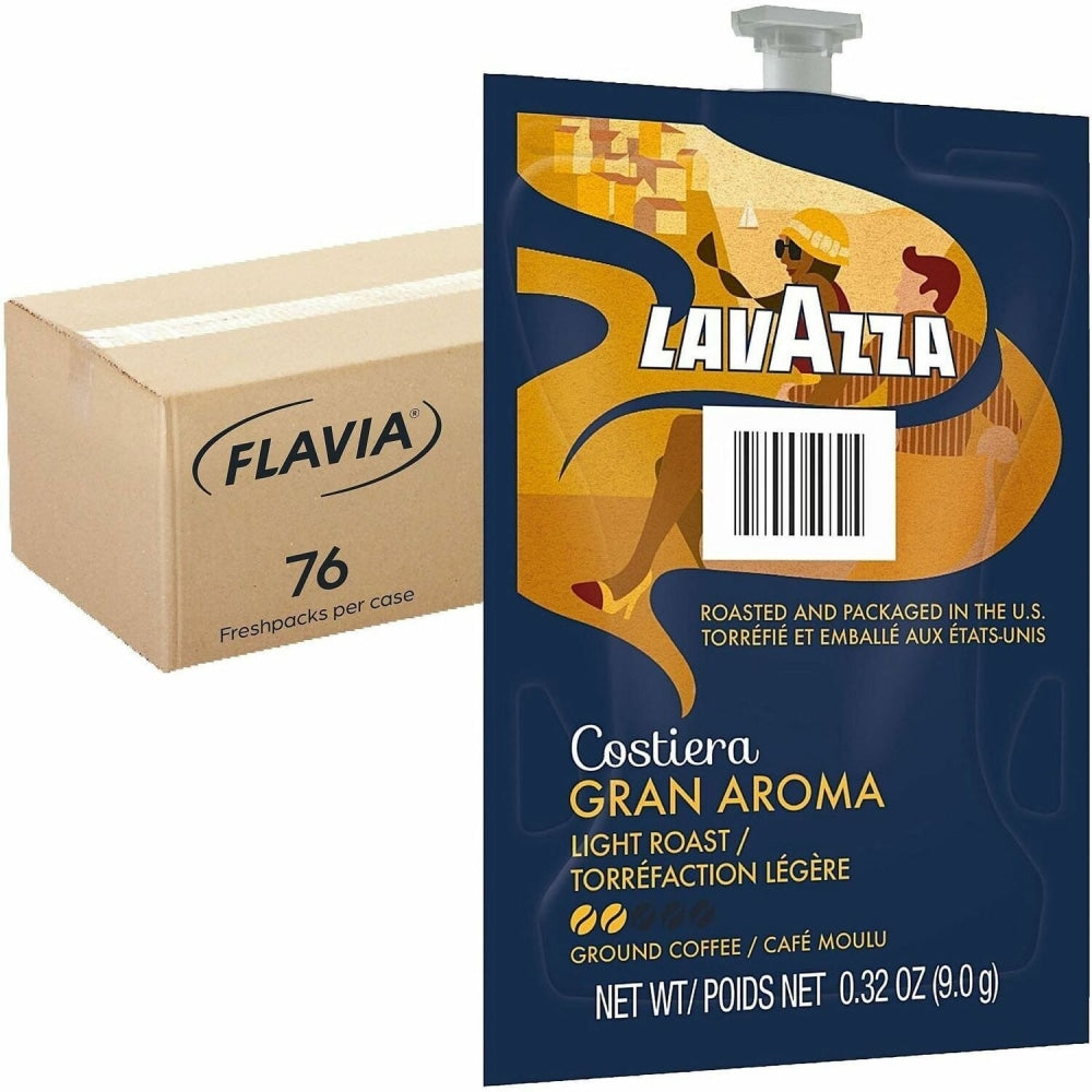 Lavazza Freshpack Gran Aroma Coffee, 76 Count - 48087