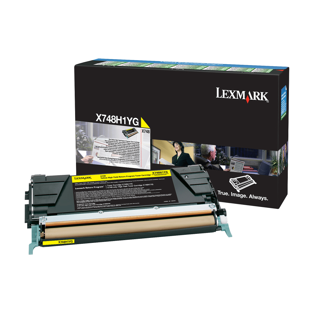 Lexmark X748 Yellow High Yield Return Program Toner Cartridge