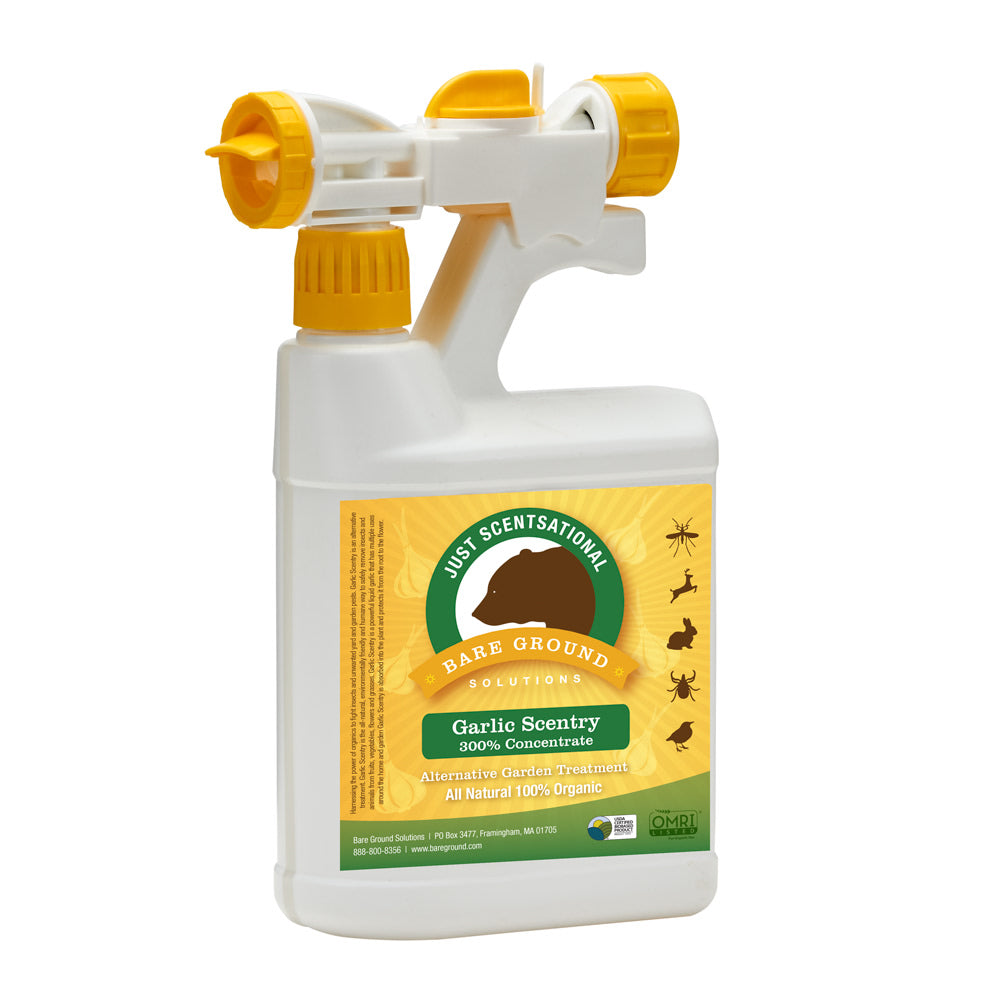 Just Scentsational Garlic Scentry Concentrate With Mixing Hose End Sprayer, 1 Quart