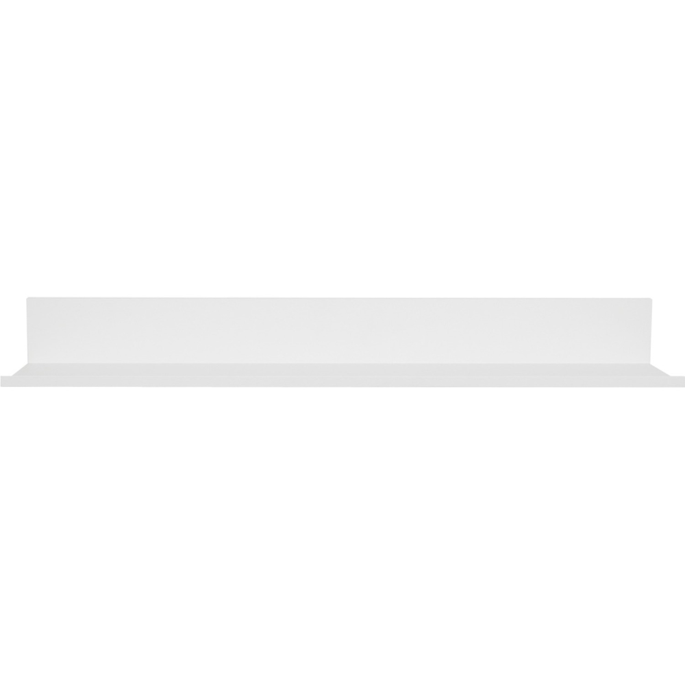 Hangman 24-Inch No-Stud Floating Shelf (White Powder Coat) - 2.50inx23.87inx 4.62in Depth x 4.63in