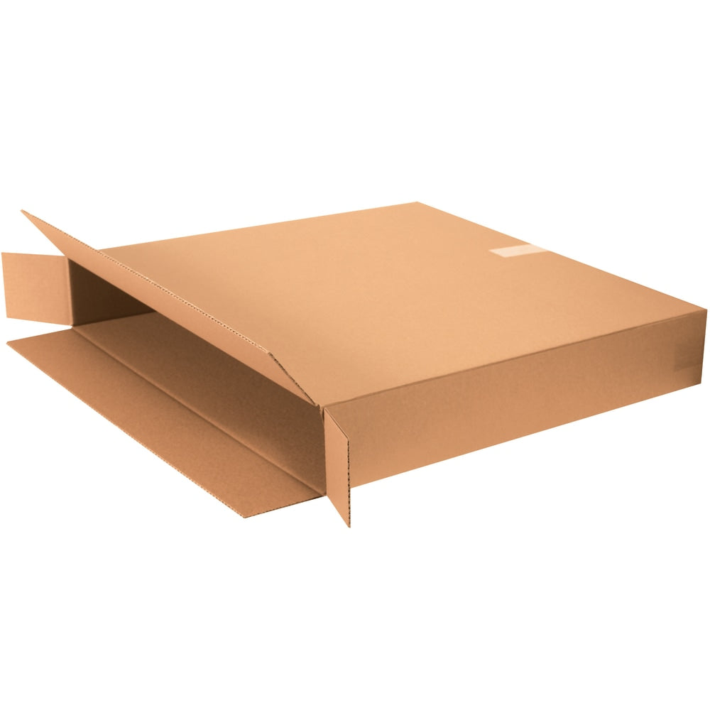 Partners Brand Brand FOL Flat-Panel TV Boxes, 26inH x 8inW x 38inD, Kraft, Pack Of 5