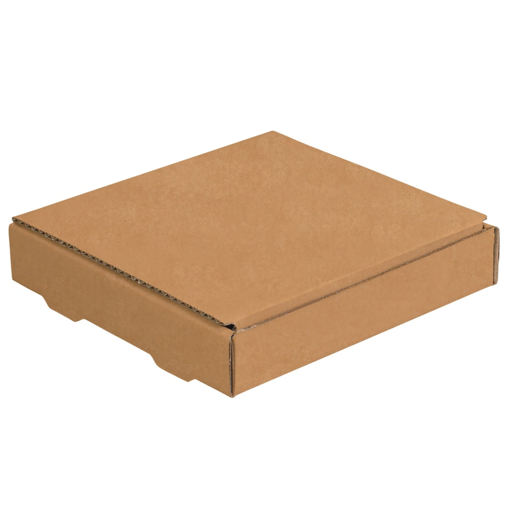 Partners Brand Literature Mailers, 7 3/8in x 7 3/8in x 1 3/8in, Kraft, Pack Of 50