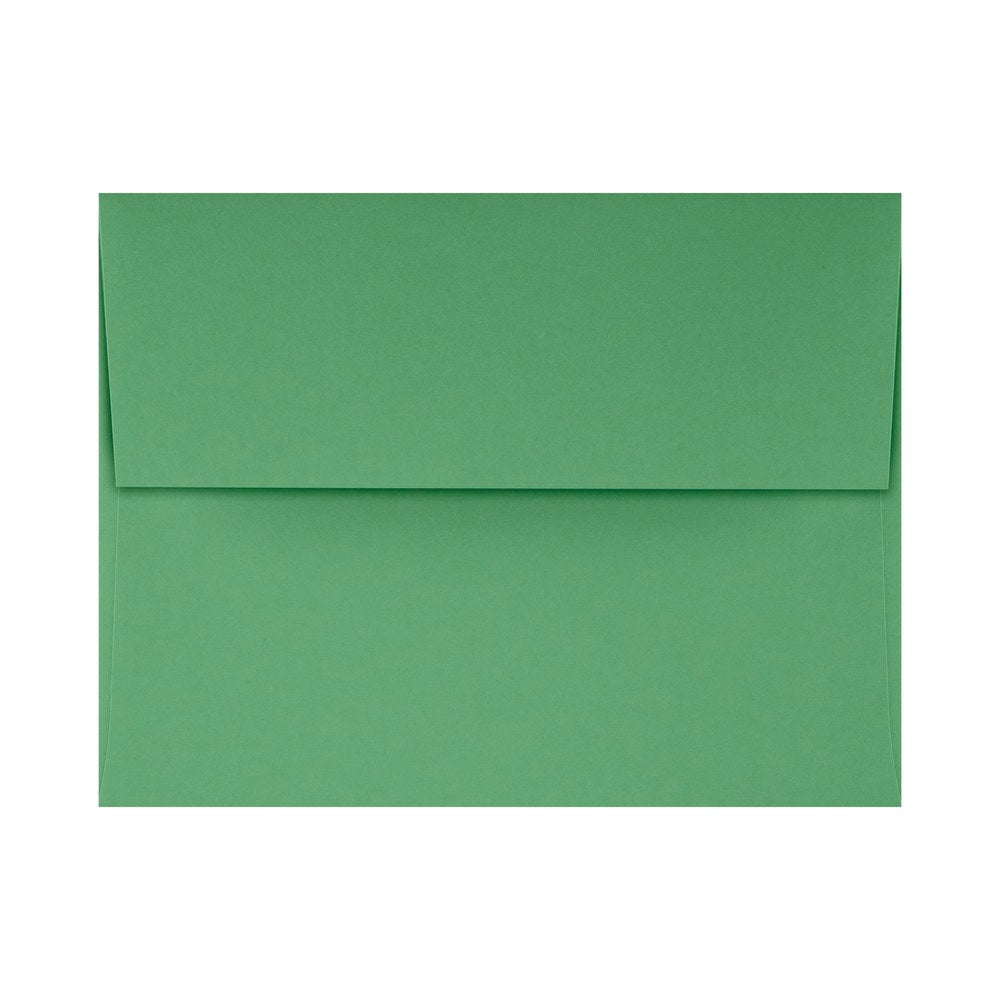 LUX Invitation Envelopes, A2, Peel & Press Closure, Holiday Green, Pack Of 500