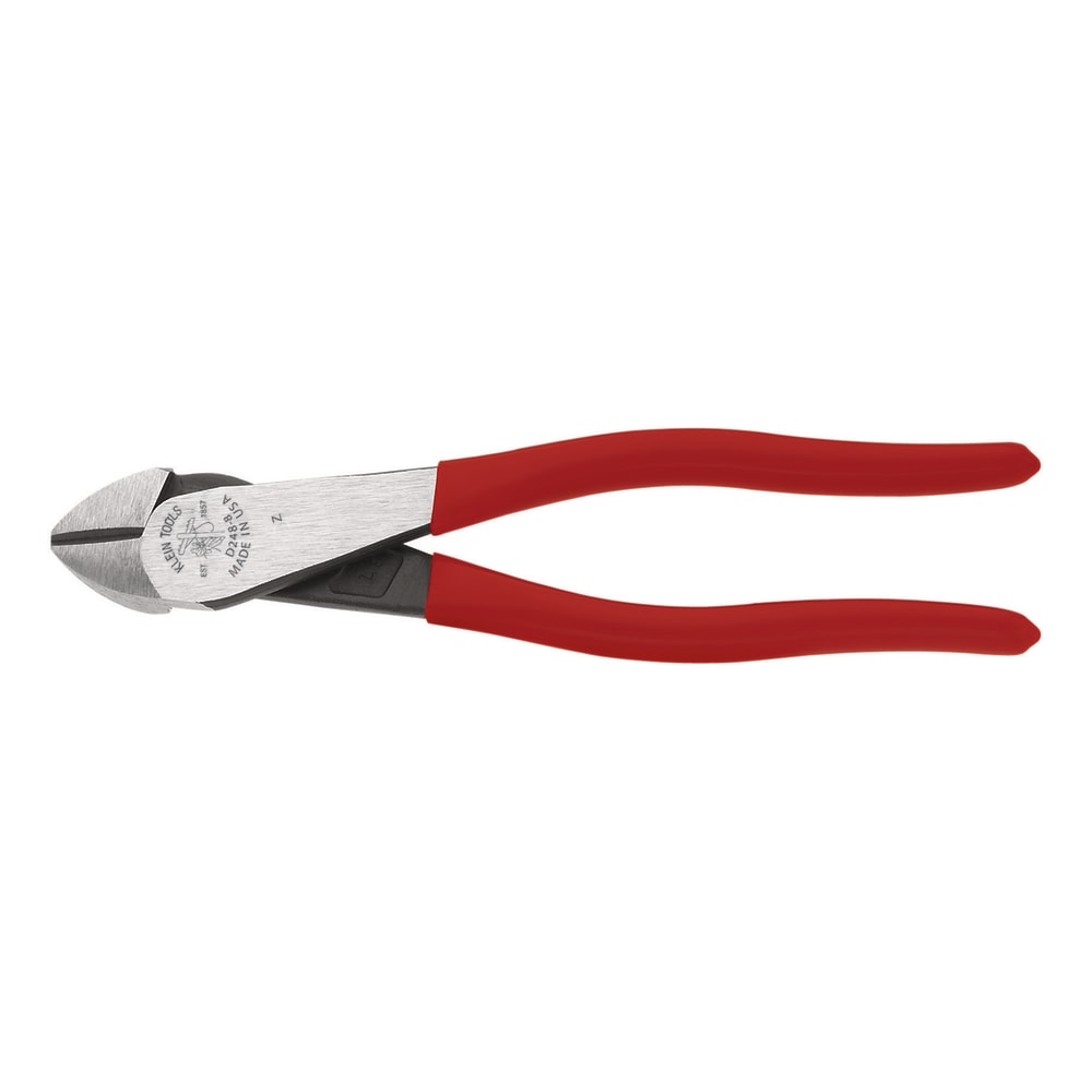 Klein Tools Diagonal Cutting Angled Head Pliers, 8 in, Standard
