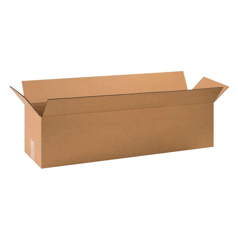 Partners Brand Long Corrugated Boxes, 32in x 8in x 8in, Kraft, Pack Of 25