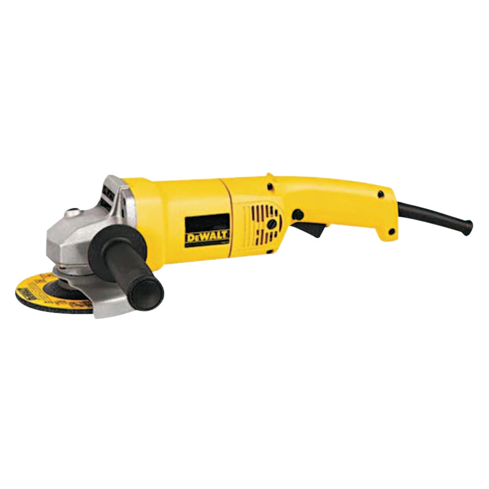 Stanley Medium Angle Grinder, 5 in Dia, 12 A, 10000 RPM, Spindle Lock