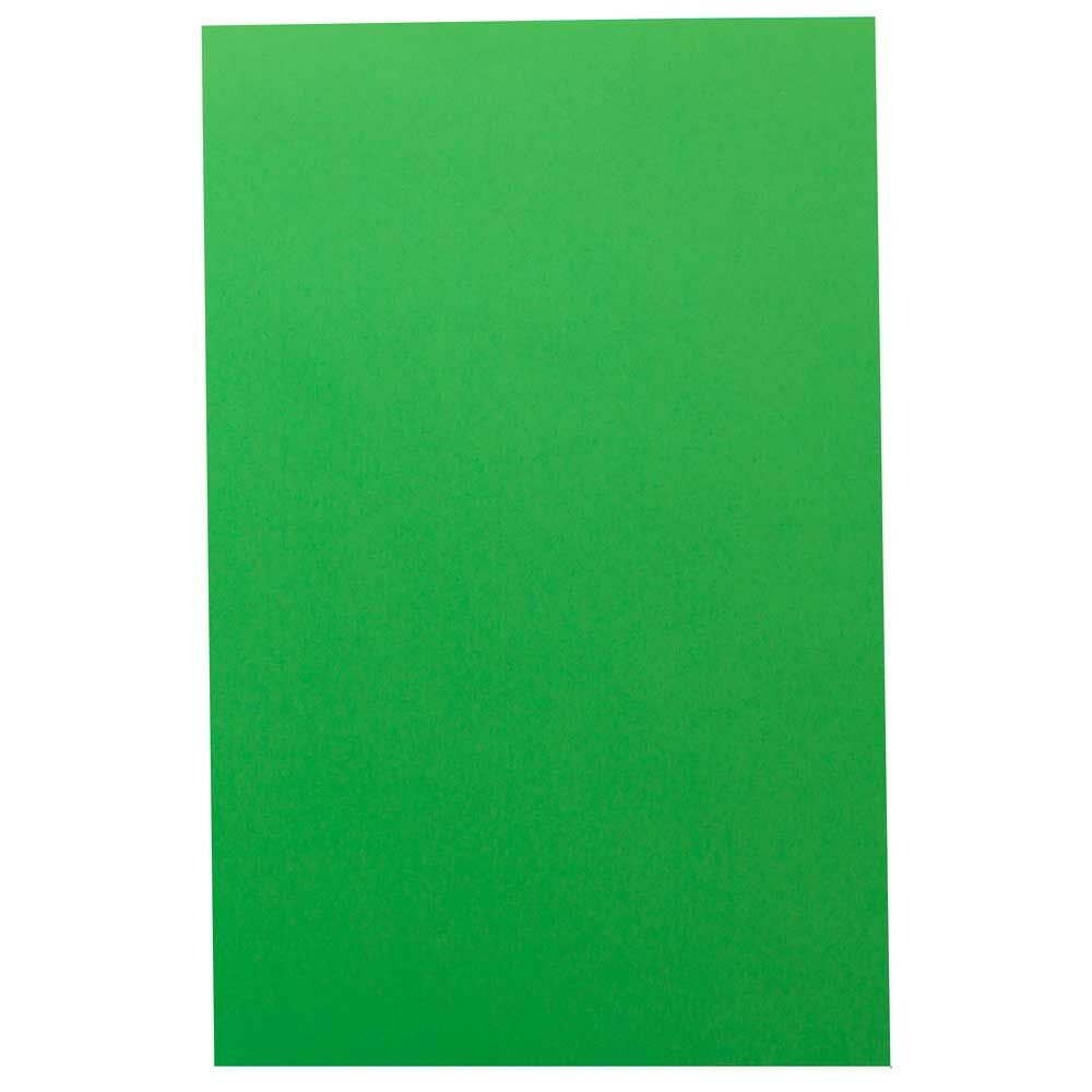 JAM Paper Card Stock, Green, Ledger (11in x 17in), 65 lb, Pack Of 250