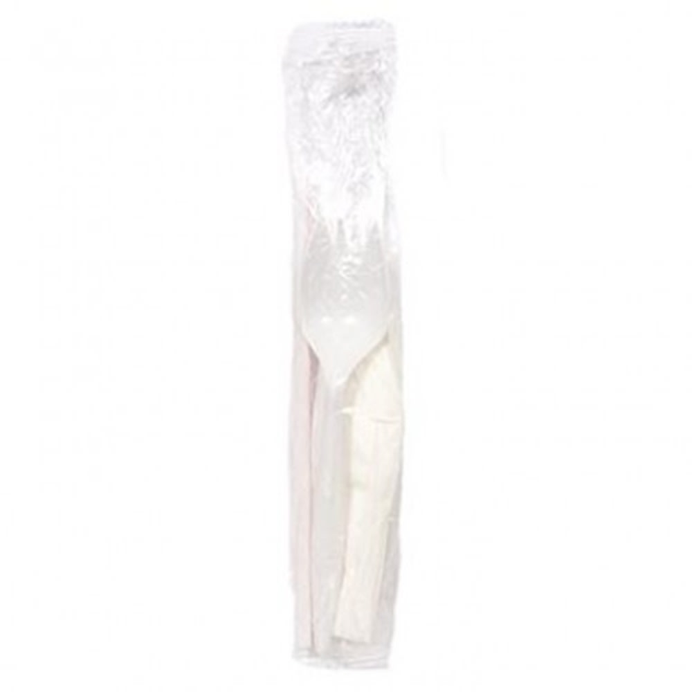 Empress Medium Weight Cutlery Kits, Assorted, White, Case Of 1,000 Kits