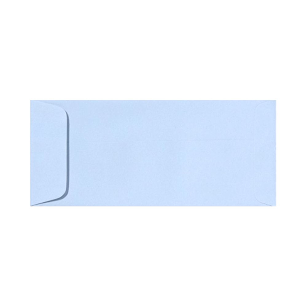LUX Open-End Envelopes, #10, Peel & Press Closure, Baby Blue, Pack Of 250