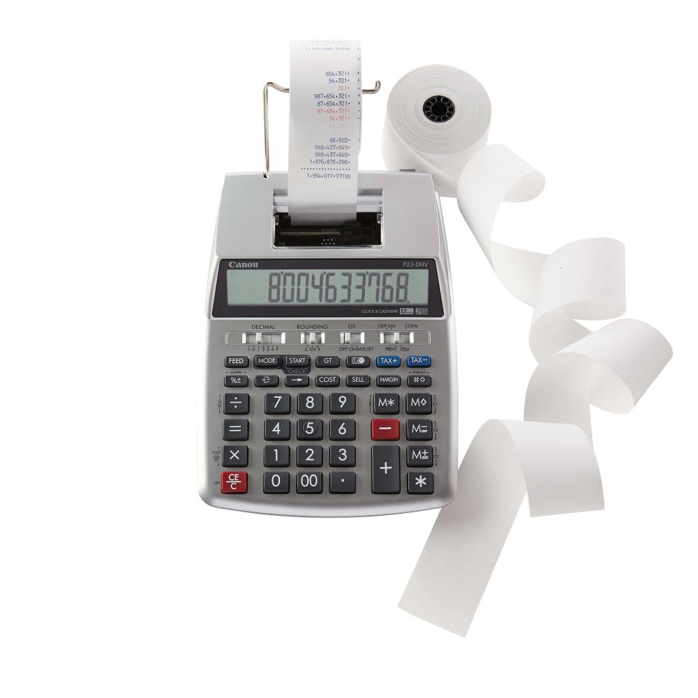 Canon P23-DHV-3 Printing Calculator, 2279C001