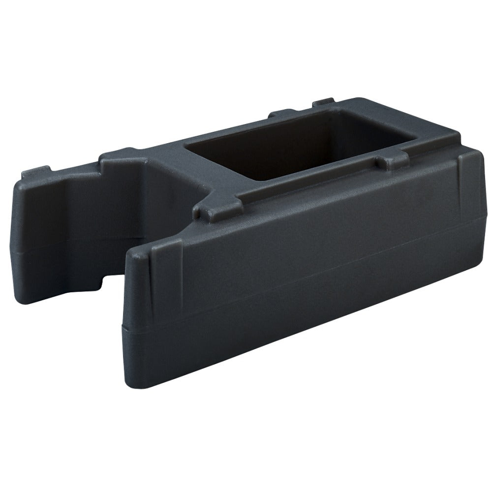 Cambro Camtainer Riser, 4-5/8inH x 9-3/16inW x 16-1/4inD, Black