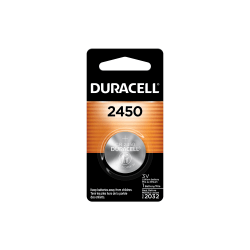 Duracell 2450 3V Lithium Coin Battery, Pack of 1