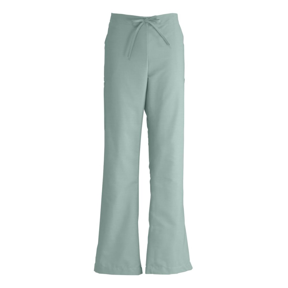 Medline ComfortEase Polyester/Cotton Modern Fit Ladies Tall Cargo Scrub Pants, Small, Seaspray